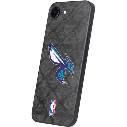NBA Charlotte Hornets Dark Rust iPhone 16e Skin